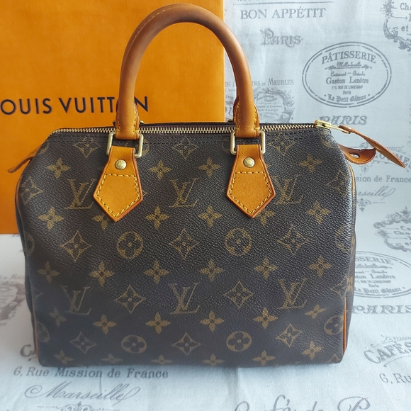 1️⃣1️⃣5️⃣0️⃣ Louis Vuitton Speedy 25 - Picture 1 of 17